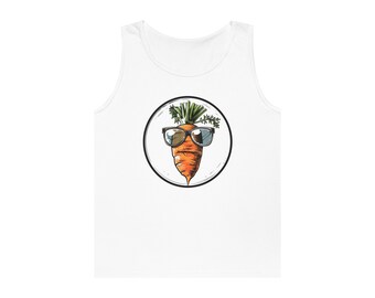 Cool Carrot Cotton Tank Top