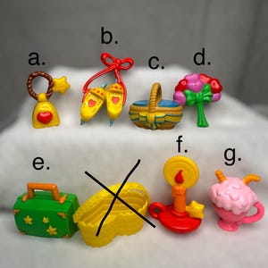 Care Bear poseable figure accessories/Vintage 1983 Kenner Care Bear
