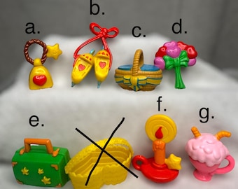 Care Bear poseable figure accessories/Vintage 1983 Kenner Care Bear