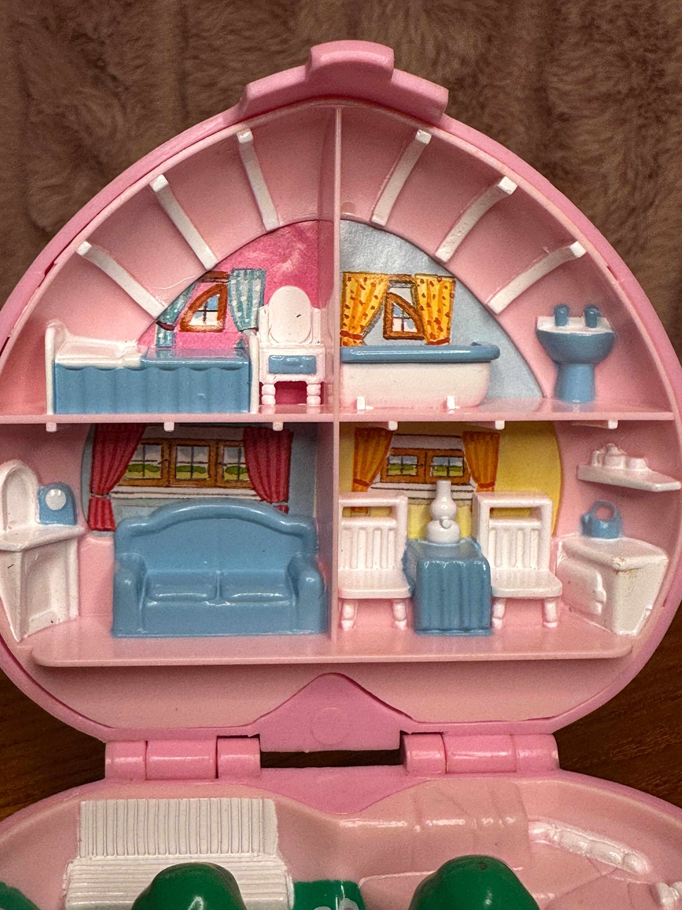 Fakie Maison Bluebird Polly Pocket Vintage - Avec Accessoires - Jouet Enfant 3-4 Ans