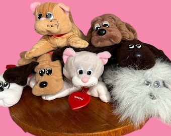 Vintage 1980&#39;s Pound Puppies and Purries/YOU PICK/ Pound Puppy Newborns