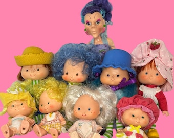 Vintage 1980&#39;s Strawberry Shortcake dolls and pets/Kenner collectibles/YOU CHOOSE