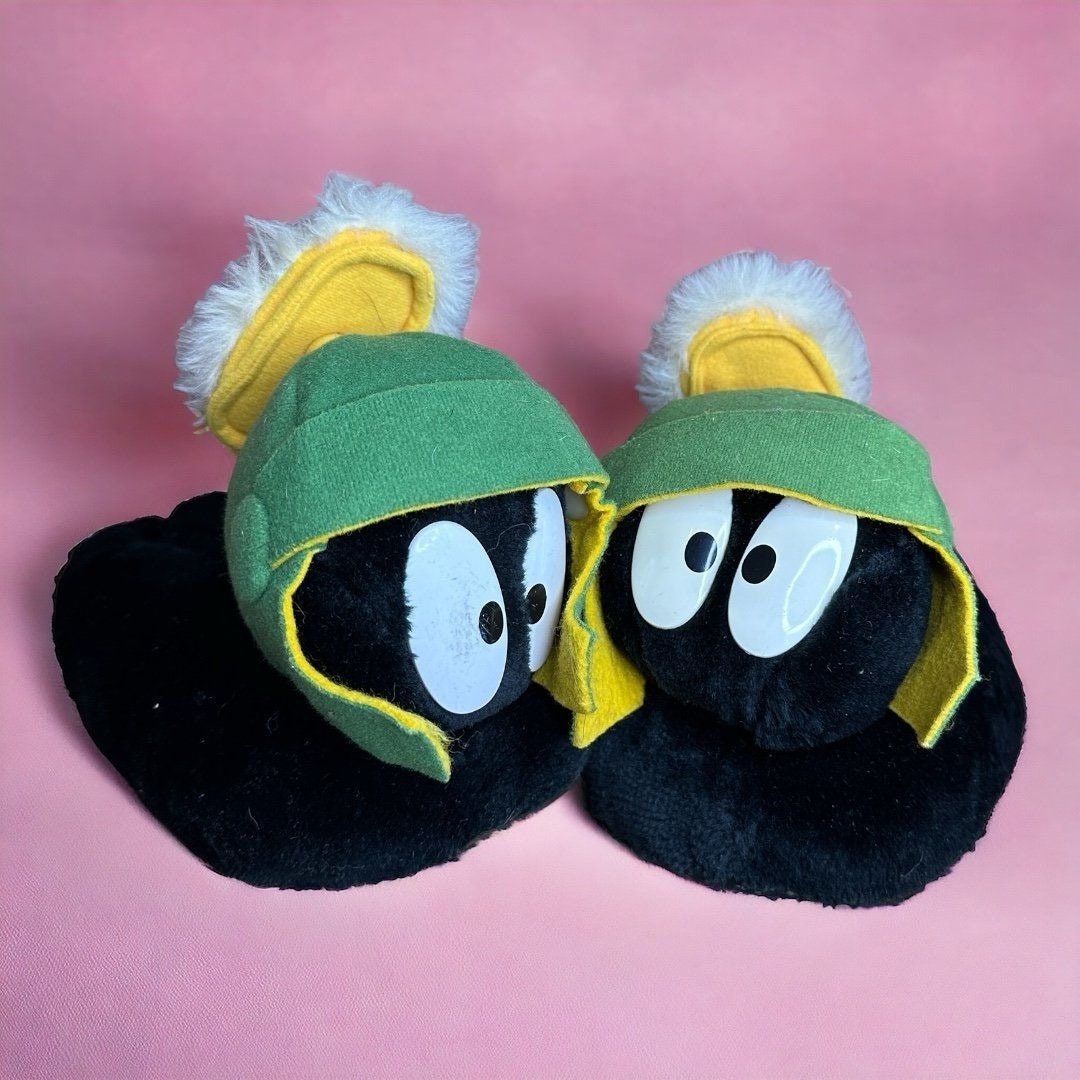 Slippers Looney Tunes Marvin the Martian 1994 Etsy