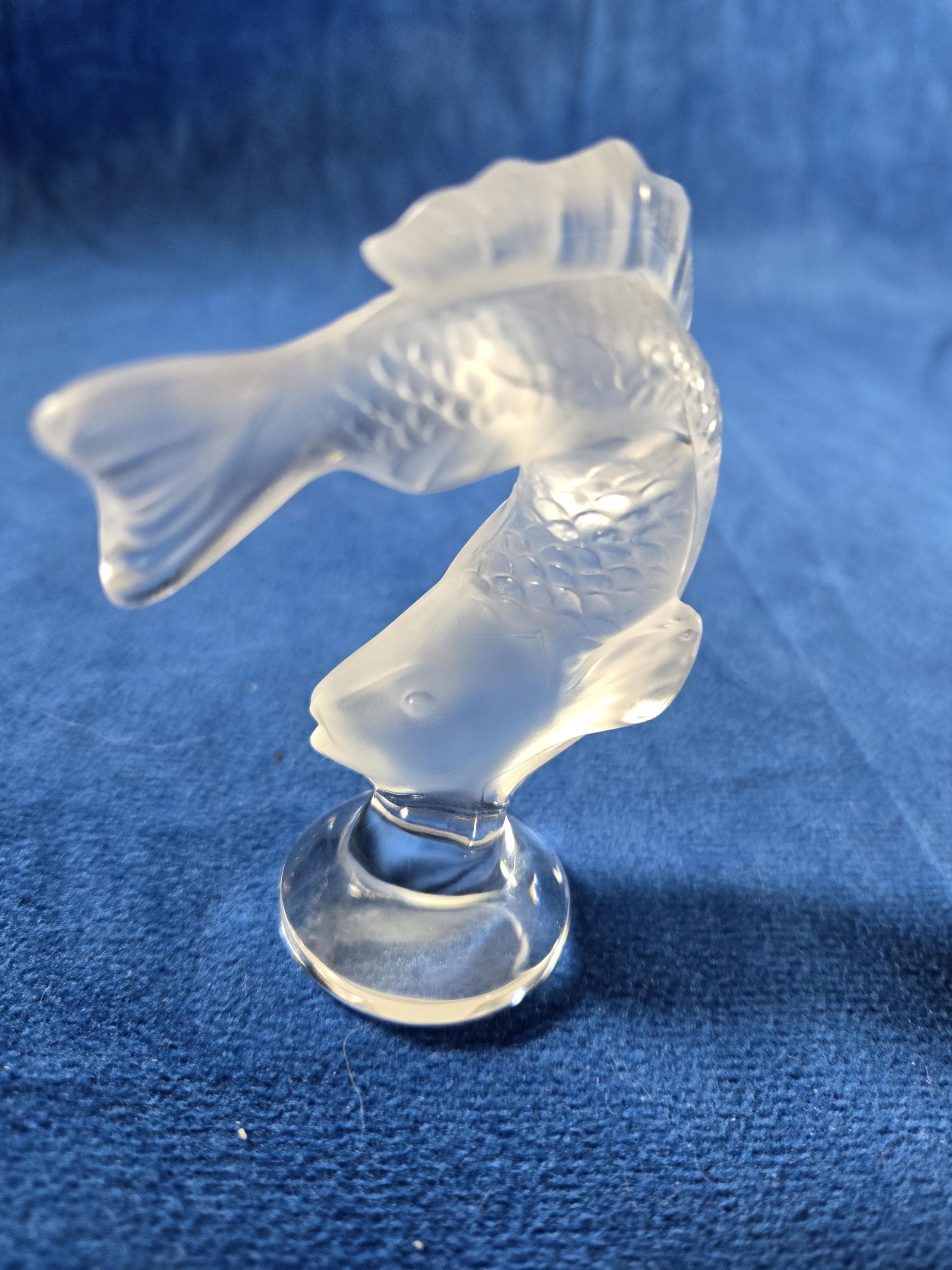 Lalique Glass Fish - Etsy