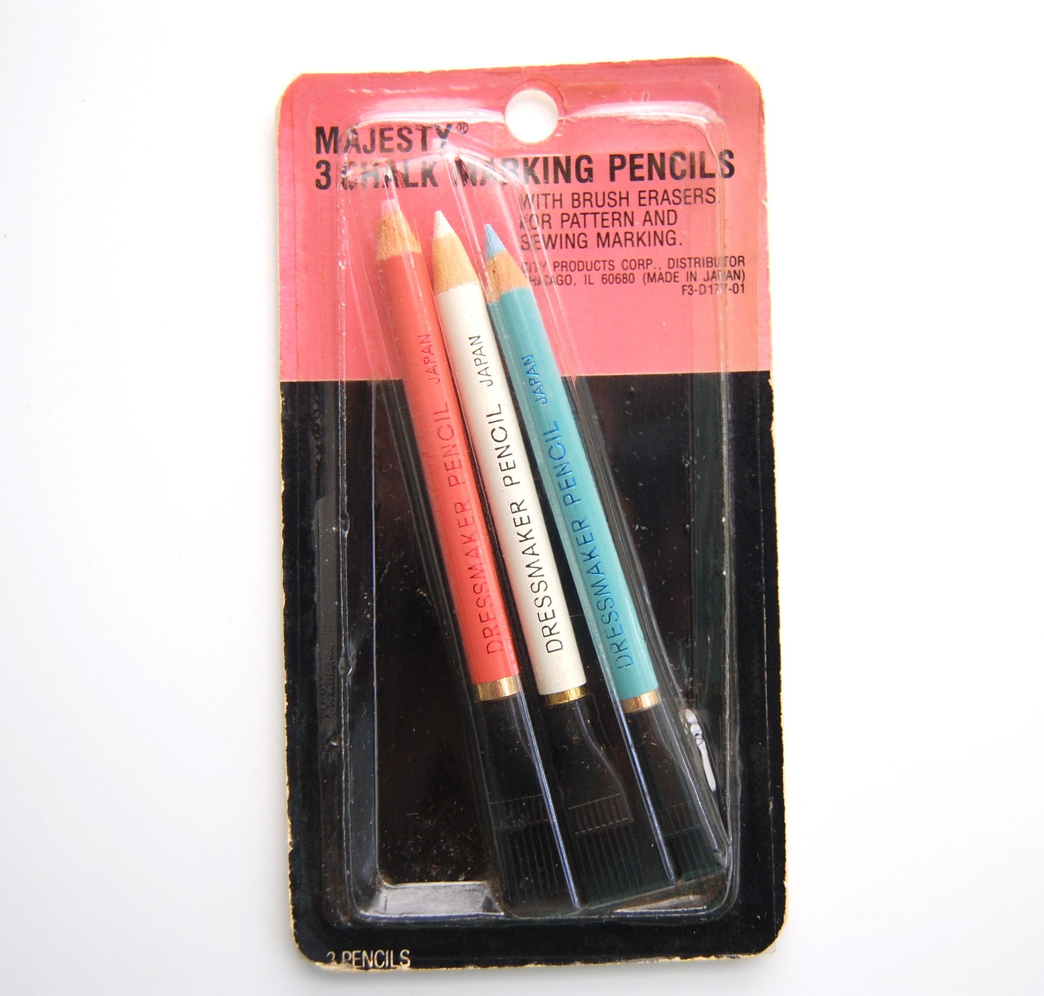 Vintage Majesty Chalk Marking Pencil Set, Original Packaging