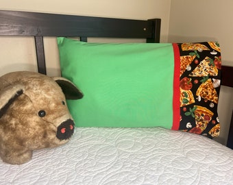 Italian Pride Supreme Pizza Travel Size Pillowcase 12x20 inches