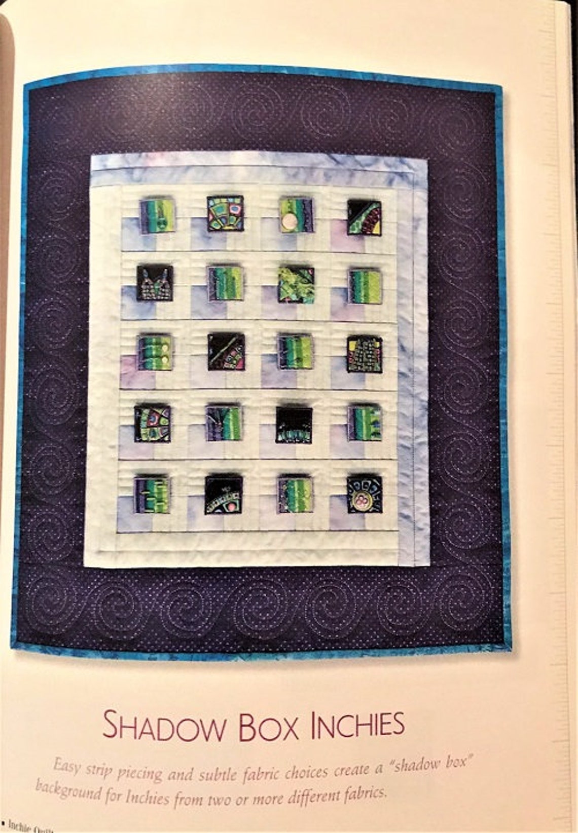 Craftbook Patchwork & Quilting Inchie Quilts Only 1 Etsy