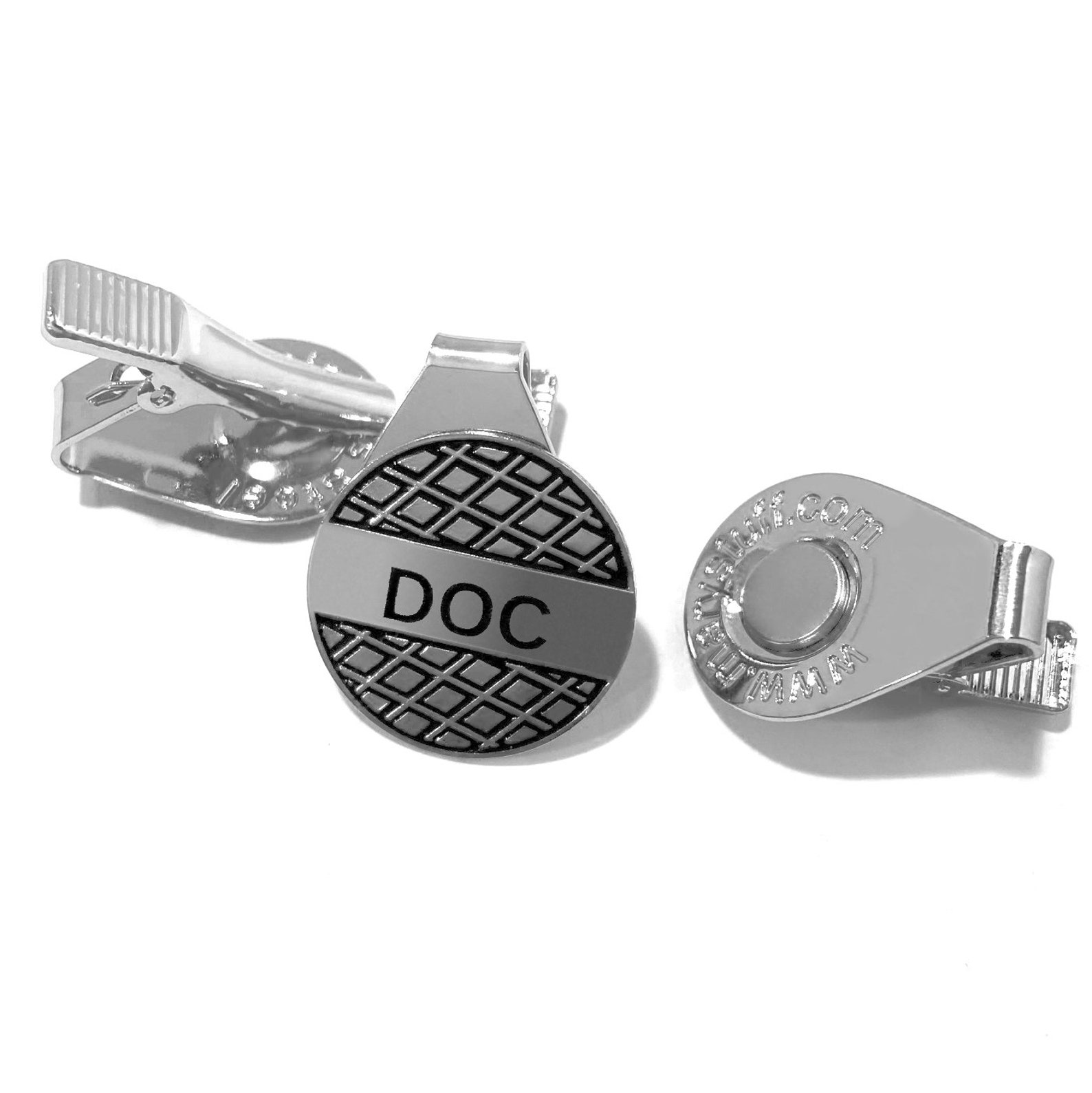 Stainless Steel Alligator Golf Hat Clip with personalized Golf Etsy