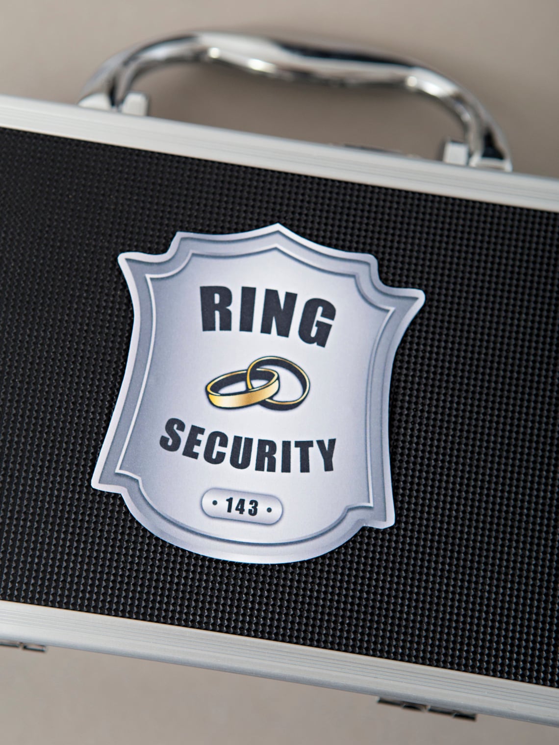 Printable Ring Security ID Badge with Editable Name and Case Etsy