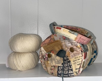 Yarn Owl yarn holder and/or sock project bag