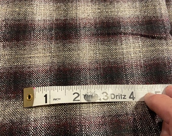 Italian milled wool/bamboo blend fabric