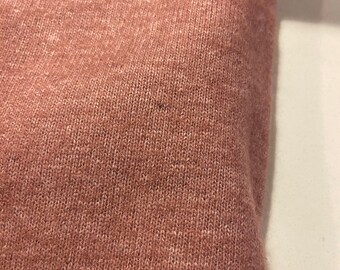 Italian milled knit fabric wool and polyester blend