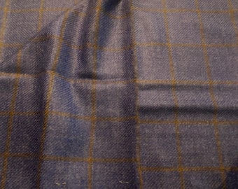 Italian milled wool/silk blend