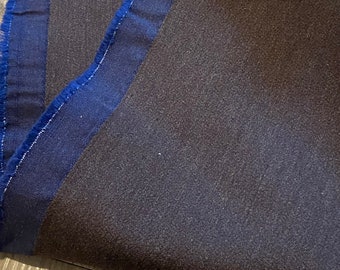 Italian milled cotton/spandex bottom weight double sided fabric.