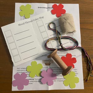 Embroidery on a  Spool Kit