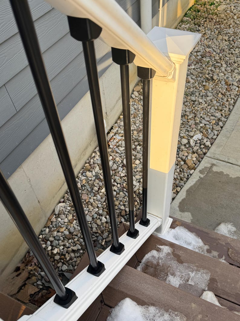 10-pack Conversion Kit: PVC Railing to Contemporary Aluminum Railing - Etsy