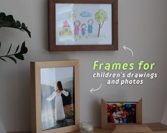 Frames with magnetic fastening, Wooden frames, Frames for children and adults, Frames organizers, Gift frames for children, Handmade frames