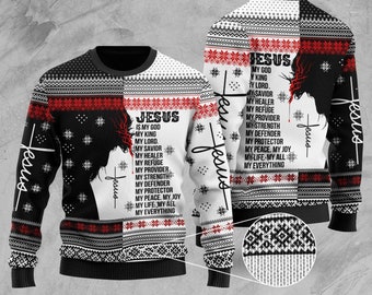 christian ugly christmas sweater