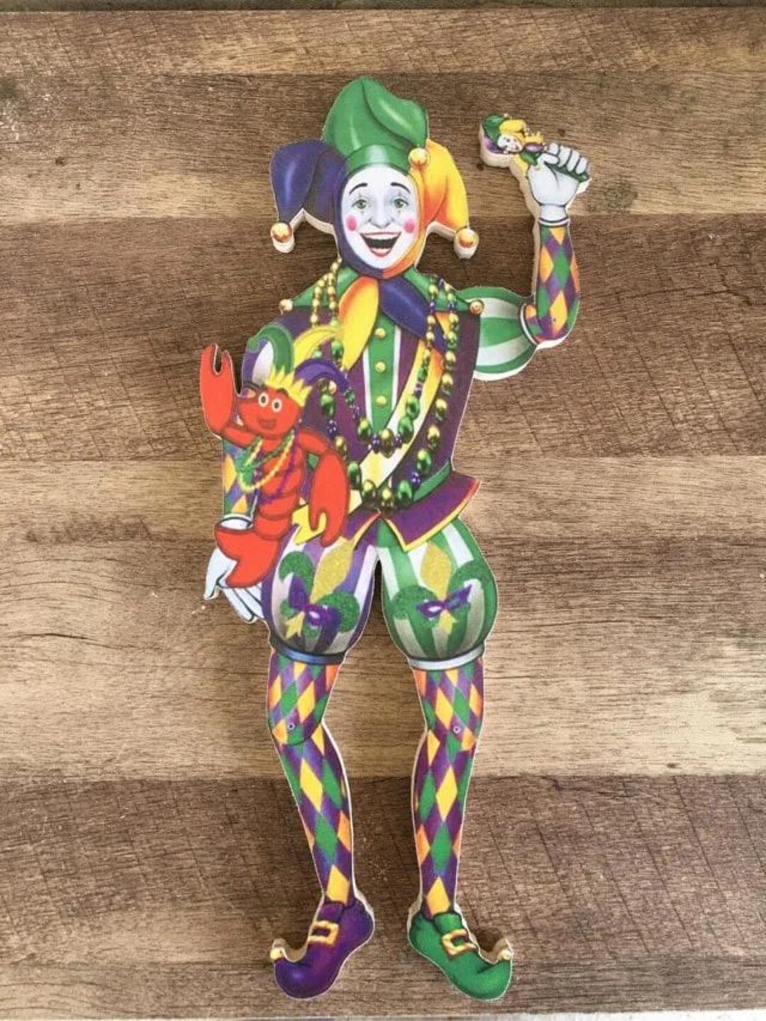 Mardi Jester Square Platter main image 1