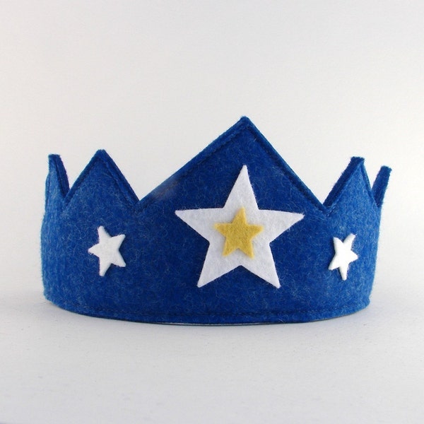 Wool Felt Crown -- featured in REAL SIMPLE magazine