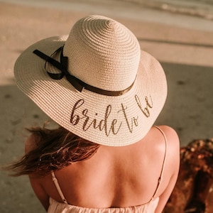 Custom Embroidered Sun Hat: Personalized Beach Floppy Hat