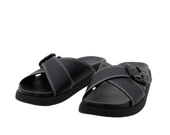 Women's Cross Schnallen Casual Slides