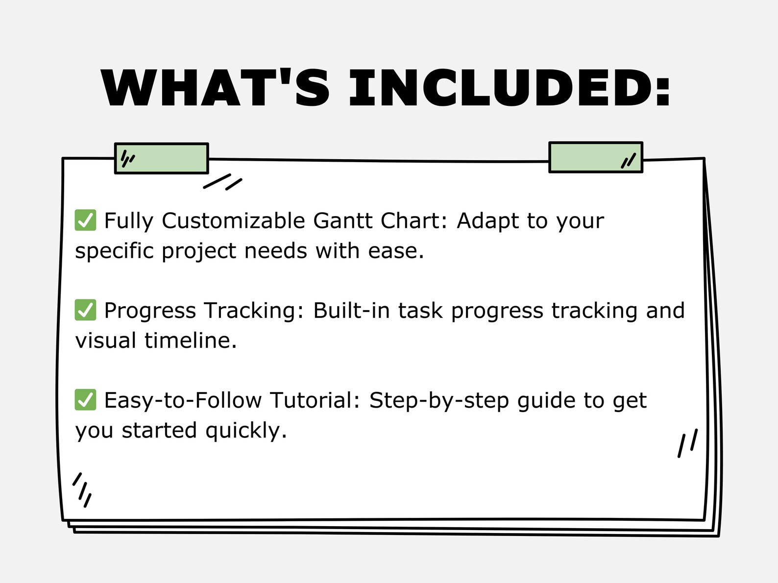Gantt Chart Project Tracker: Excel Template for Project Management - Etsy