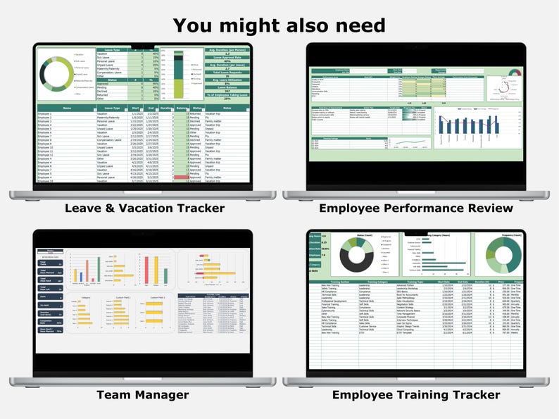 HR Hiring Tracker Recruitment Spreadsheet Applicant Tracking Excel Job ...