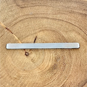 Dünne Wickelring Rohlinge (5 Stück) aus 14g Aluminium, 14g Zinn, 18g Kupfer oder 18g NuGold zum Bestempeln, Ätzen, Gravieren oder Bemalen mit der Flamme