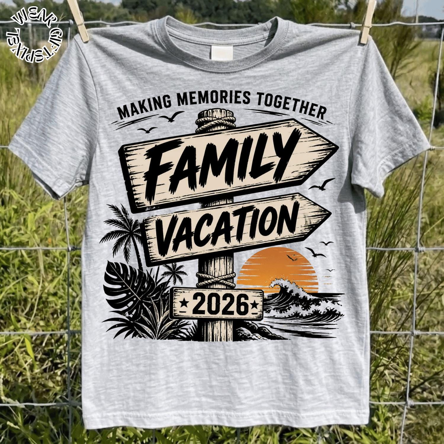 Family Vacation 2026 PNG: Beach Squad Summer Travel Crew Family Reunion ...