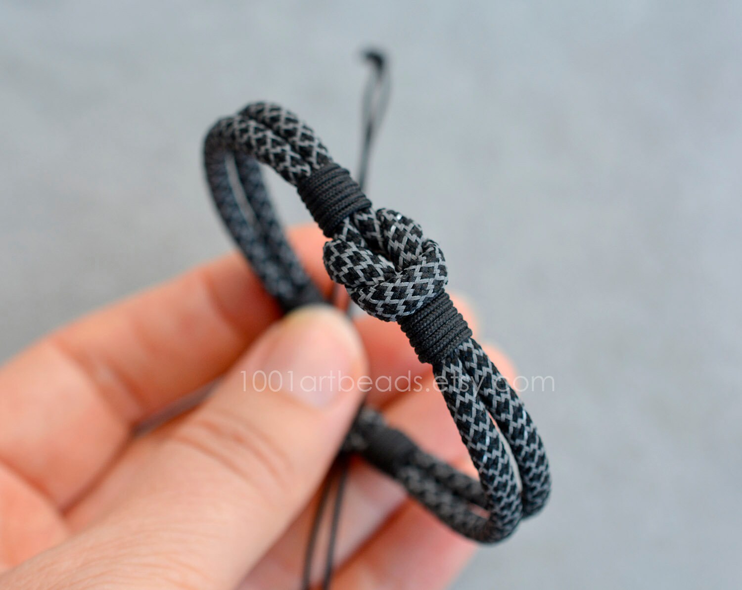 Paracord Bracelet for Men Love Knot Adjustable Woven Bracelet for Him Waterproof Surfer Cord Wristband for Boy Fathers Day Gift for Dad Etsy