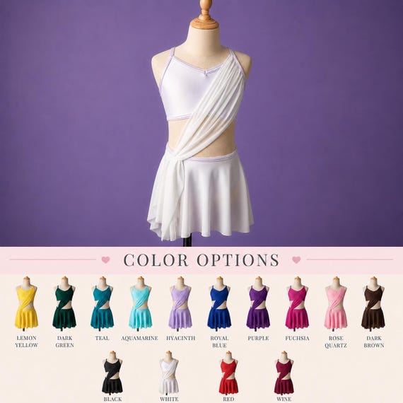 Custom dance costume competition lyrical dance costuming dance costum lyrical costume white lyrical dress pink dancewear costume base purple