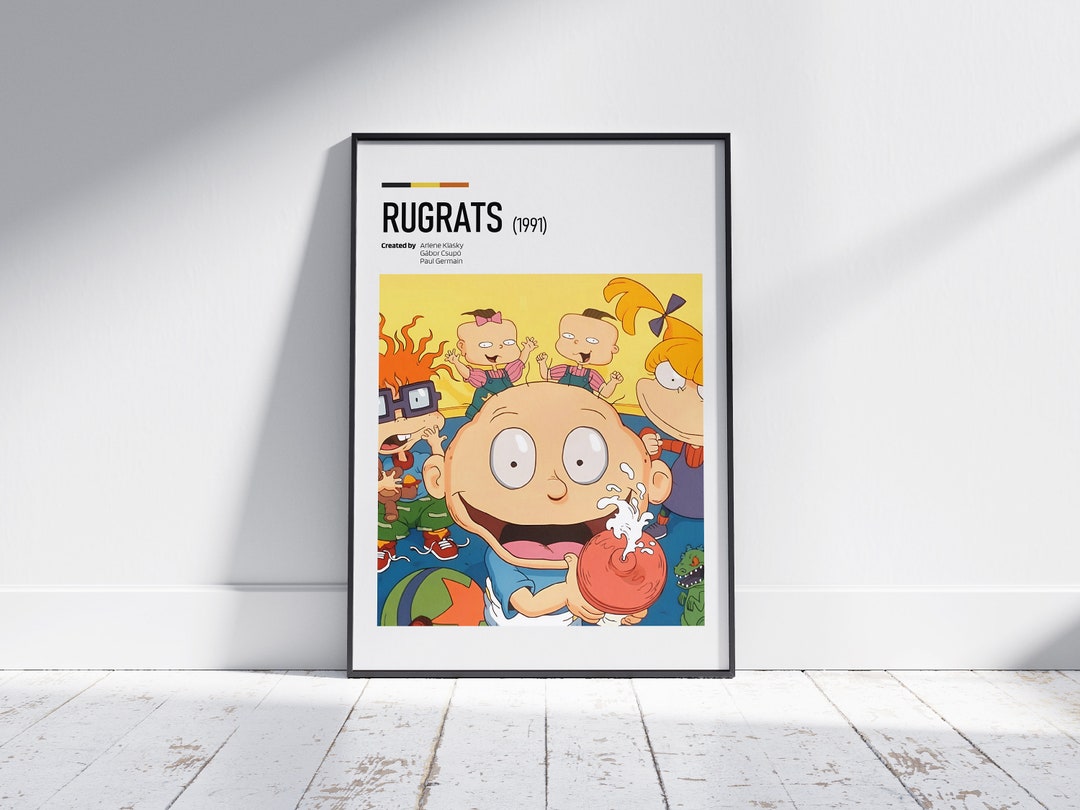 Nickelodeon Cartoon Rugrats, Rugrats Digital Poster,rugrats Digital ...