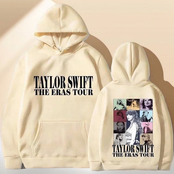 Felpa con cappuccio Taylor Swift The Eras Tour con stampa dell'album di mezzanotte, maglione da ragazza, maglione da uomo, design unisex, perfetto per lo streetwear primavera/estate