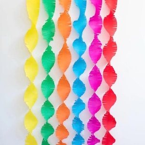 Fringe Crepe Streamers Backdrop Fiesta