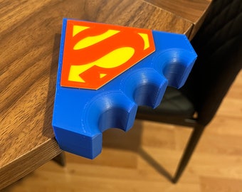 Superman Weighted Pool Cue Holder Claw (3 Slot)
