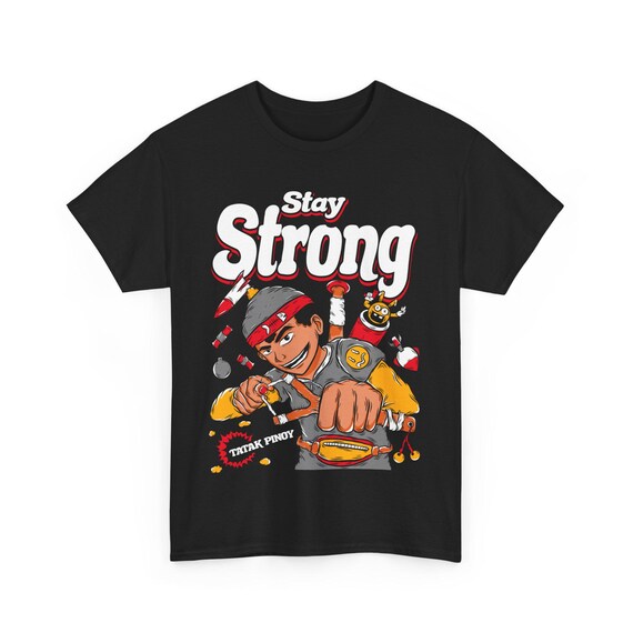 Sling-Shot Tirador Pinoy T-Shirt, Black
