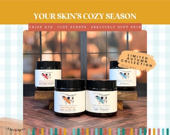 Personalized Fall Tallow Moisturizer | Custom Autumn Whipped or Balm Tallow | Cozy Fall Skincare Gift