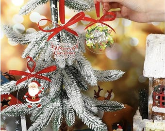 Custom Full Color Funny Christmas Ornaments