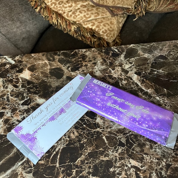 Custom Candy Wrappers - Etsy