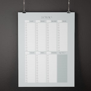 note-taking Planner 2025 Professionale Calendario Digitale Settimanale e Mensile Organizzatore per Obiettivi e Attività | PDF Stampabile