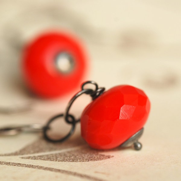 hot tomato earrings