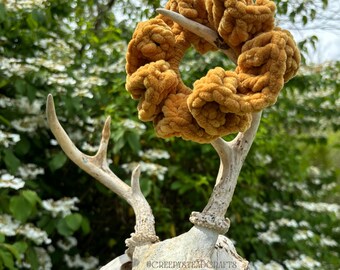 Cryptic Velvet Scrunchie