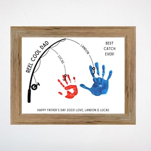 Personalized Father’s Day Reel Cool Dad Art Print, Downloadable, Printable, Custom Print, 8x10 Print