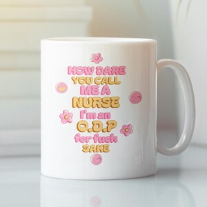 Funny Medical Gifts Black Mug (11oz, 15oz) - O D P Coffee Mugs for Doctors and Nurses, Humorous Medical Gifts, Doctor of Pharmacy Mug,