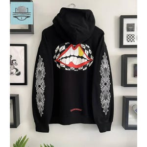 Beautiful Matty Boy Chomper Pullover Black Hoodie