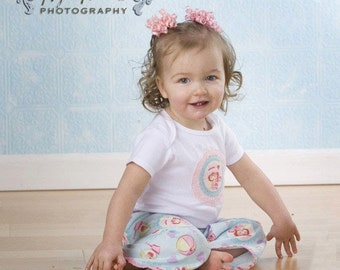 Cutiepies Couture Strawberry Beach club custom NB-5T girls boutique