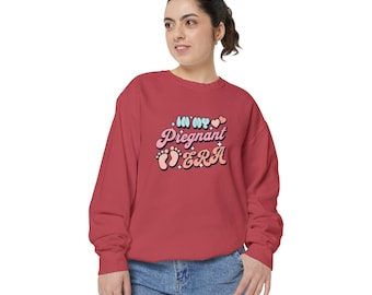 Anuncio de bebé / Revelación de embarazo / Sudadera de mamá / Regalo para nueva mamá / Regalo de revelación de bebé / Anuncio de embarazo