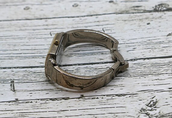 Anne Klein Women's Diamond Rectangular Gold Tone … - image 7