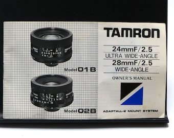 Tamron 24mm f/2.5 & 28mm Ultra Wide-Angle Lens Manual